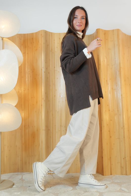 Purdy Chill Luxury Knit Chocolate /5=